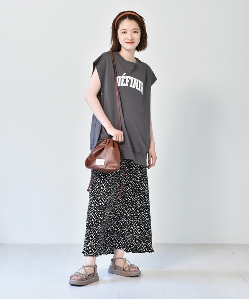 RETRO GIRL(レトロガール)の「マーメイド゙細プリーツSK(スカート・レディース・ブラウン/オフホワイト/ブラック系その他/ホワイト系その他/グリーン/ブラック/ブラウン系その他・FREE)」の21枚目の写真