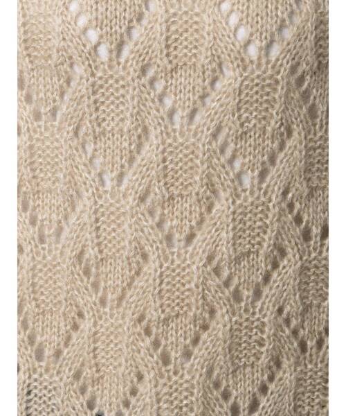 Ungrid（アングリッド）の「透かし編みルーズニット（ニット/セーター・レディース・ベージュ/ブルー/オレンジ・FREE）」の21枚目の写真