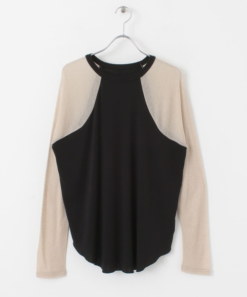 KBF（ケイビーエフ）の「ウール混ラグランTシャツ（Tシャツ/カットソー・レディース・ブラック系その他/ベージュ系その他/グリーン系その他・ONE）」の14枚目の写真