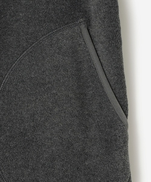 DANTON（ダントン）の「【DANTON】カラーレスフリースジャケット MEN（ノーカラージャケット・メンズ・ネイビー/ブラック/ブラウン/ダークグレー・42/40）」の11枚目の写真