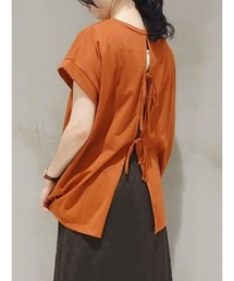 バックリボンTシャツ