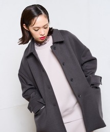 Lui's | メルトンミドルステンカラーコート(ステンカラーコート)