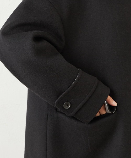 Lui's(ルイス)の「メルトンミドルステンカラーコート(ステンカラーコート・レディース・ブラック/グレー/グリーン・FREE)」の16枚目の写真
