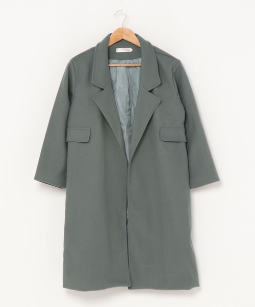 RUUX(ルーフ)の「【RUUX】チェスターコート(チェスターコート・レディース・ブラック/ベージュ/カーキ・S/M/L/XL)」の18枚目の写真