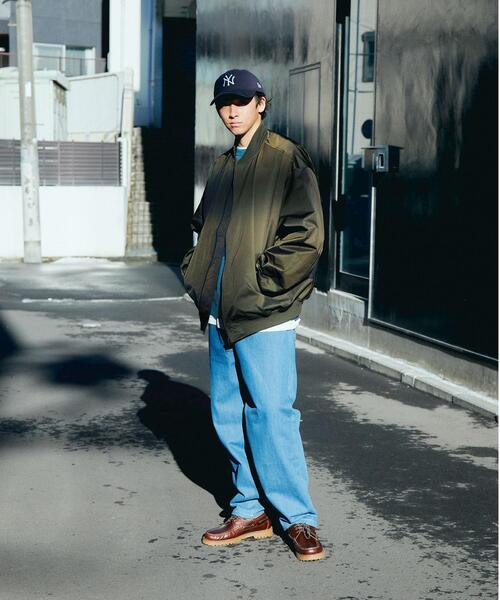 green label relaxing（グリーンレーベルリラクシング）の「【WEB限定】＜GLR or＞ バルーン オーバーサイズ MA1 ジャケット -ユニセックス-（MA-1・メンズ・ブラック/オリーブ・M/L/S）」の18枚目の写真