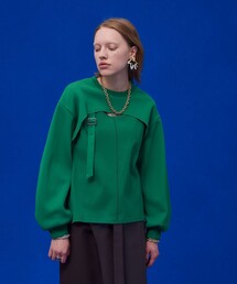 UNITED TOKYO | フロントスリットレイヤードトップス(Tシャツ/カットソー)