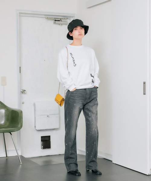 LONELY/論理(ロンリー)の「【ROOPTOKYO別注】LONELY(論理)/ロンリー YAMU ASKA L/S TEE グラフィックロンT(Tシャツ/カットソー・メンズ・ブラック/ホワイト・M/L/XL/XXL)」の22枚目の写真