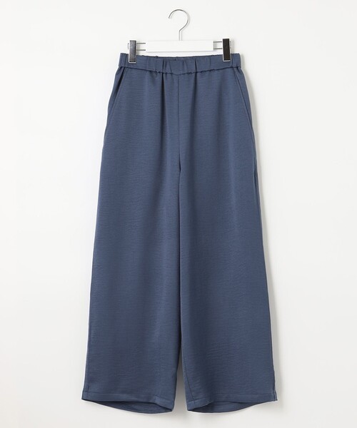 J.PRESS YORK STREET（ジェイプレスヨークストリート）の「【WOMEN】ヴィンテージサテンパンツ（その他パンツ・レディース・黄土色系/ダルブルー系/イエロー系・F）」の2枚目の写真
