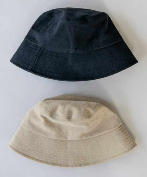 EDIT Gris（エディットグリ）の「ワイドブリムバケットハット（ハット・レディース・ブラック/ベージュ・FREE）」の7枚目の写真