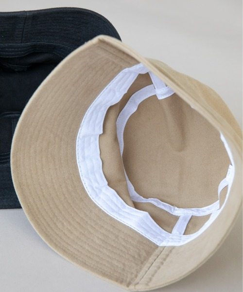EDIT Gris（エディットグリ）の「ワイドブリムバケットハット（ハット・レディース・ブラック/ベージュ・FREE）」の9枚目の写真