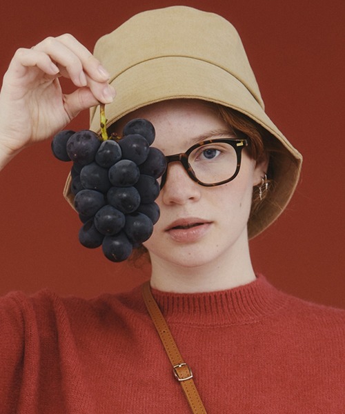 EDIT Gris（エディットグリ）の「ワイドブリムバケットハット（ハット・レディース・ブラック/ベージュ・FREE）」の3枚目の写真