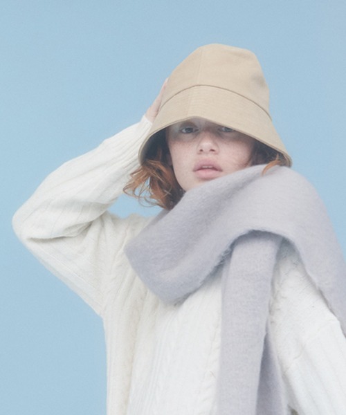 EDIT Gris（エディットグリ）の「ワイドブリムバケットハット（ハット・レディース・ブラック/ベージュ・FREE）」の15枚目の写真