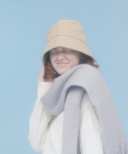 EDIT Gris（エディットグリ）の「ワイドブリムバケットハット（ハット・レディース・ブラック/ベージュ・FREE）」の17枚目の写真