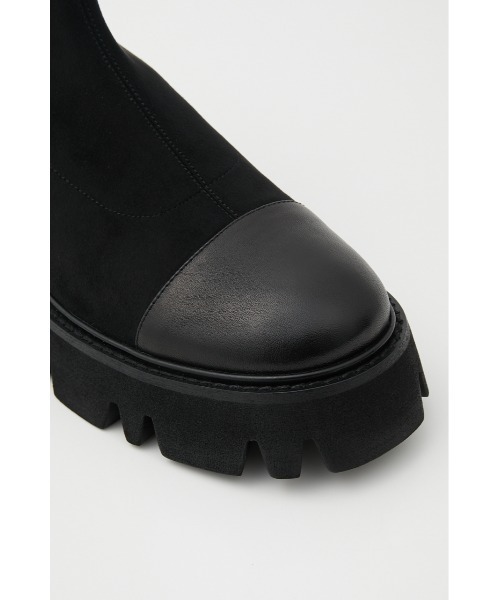 STACCATO（スタッカート）の「マットチャンキーソールブーツ（ブーツ・レディース・ブラック・23cm/24.5cm/24cm/23.5cm/22.5cm/22cm）」の8枚目の写真