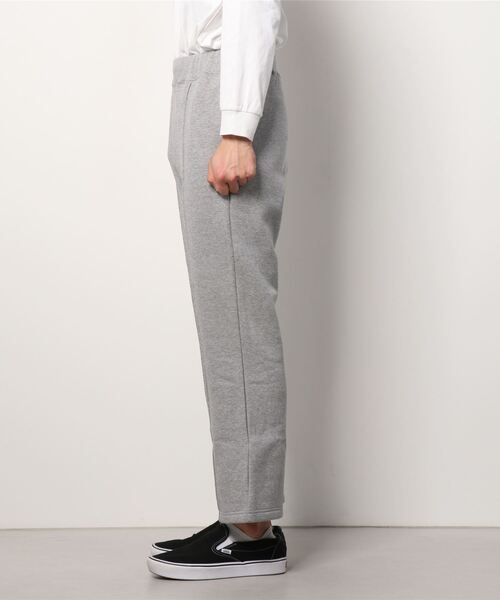 VOTE MAKE NEW CLOTHES（ボートメイクニュークローズ）の「VOTE MAKE NEW CLOTHE / ヴォート メイク ニュークローズ：LOOSE BOOTS CUT SWT PT：21SS-0019[WAX]（スウェットパンツ・メンズ・グレー・M/S）」の3枚目の写真