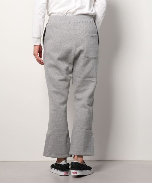 VOTE MAKE NEW CLOTHES（ボートメイクニュークローズ）の「VOTE MAKE NEW CLOTHE / ヴォート メイク ニュークローズ：LOOSE BOOTS CUT SWT PT：21SS-0019[WAX]（スウェットパンツ・メンズ・グレー・M/S）」の2枚目の写真