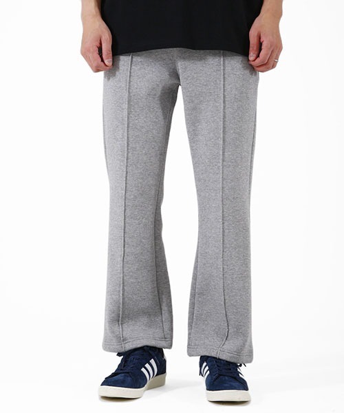 VOTE MAKE NEW CLOTHES（ボートメイクニュークローズ）の「VOTE MAKE NEW CLOTHE / ヴォート メイク ニュークローズ：LOOSE BOOTS CUT SWT PT：21SS-0019[WAX]（スウェットパンツ・メンズ・グレー・M/S）」の6枚目の写真