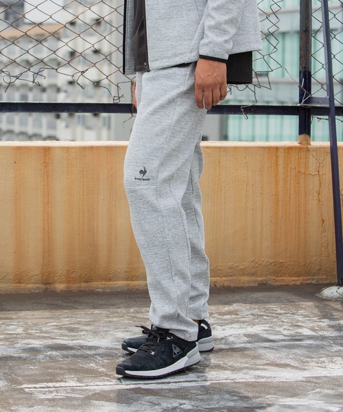 le coq sportif(ルコックスポルティフ)の「ASサイクリングスウェット メンズ ウェア ジャージ スウェット サイクリング サイクリングウェア スポーツウェア(スウェットパンツ・メンズ・ブラック/杢グレー・S/L/XL/M)」の10枚目の写真
