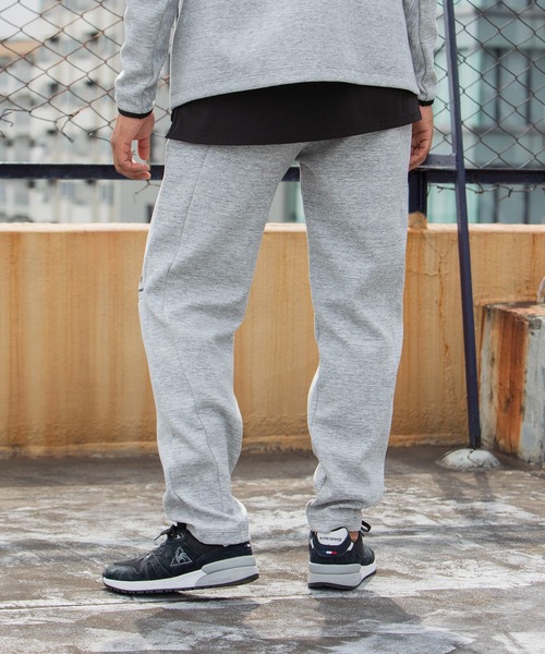le coq sportif(ルコックスポルティフ)の「ASサイクリングスウェット メンズ ウェア ジャージ スウェット サイクリング サイクリングウェア スポーツウェア(スウェットパンツ・メンズ・ブラック/杢グレー・S/L/XL/M)」の11枚目の写真