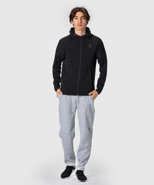 le coq sportif(ルコックスポルティフ)の「ASサイクリングスウェット メンズ ウェア ジャージ スウェット サイクリング サイクリングウェア スポーツウェア(スウェットパンツ・メンズ・ブラック/杢グレー・S/L/XL/M)」の15枚目の写真