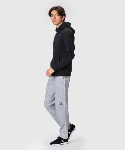 le coq sportif(ルコックスポルティフ)の「ASサイクリングスウェット メンズ ウェア ジャージ スウェット サイクリング サイクリングウェア スポーツウェア(スウェットパンツ・メンズ・ブラック/杢グレー・S/L/XL/M)」の16枚目の写真