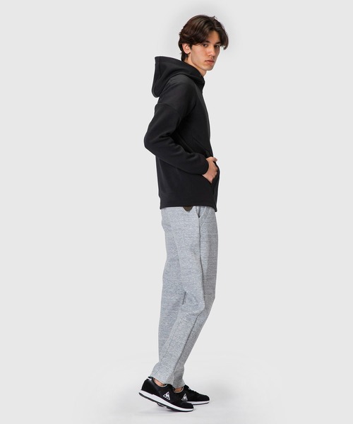 le coq sportif(ルコックスポルティフ)の「ASサイクリングスウェット メンズ ウェア ジャージ スウェット サイクリング サイクリングウェア スポーツウェア(スウェットパンツ・メンズ・ブラック/杢グレー・S/L/XL/M)」の18枚目の写真