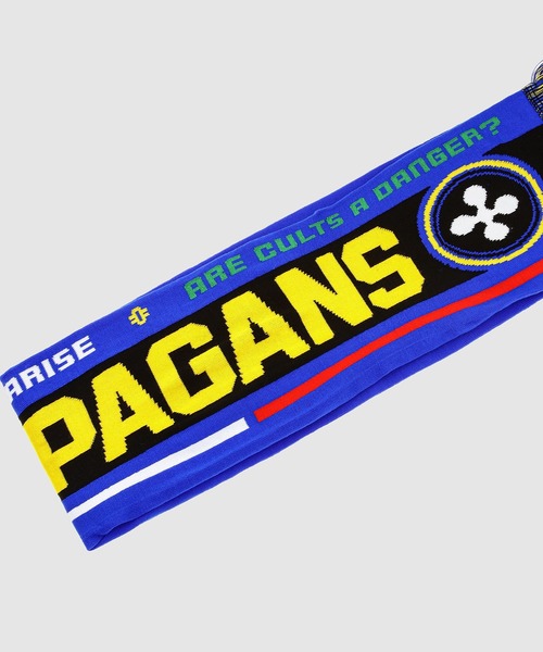 ARIES(アリーズ)の「Pagans Scarf(マフラー・メンズ・ブルー系その他・ONESIZE)」の4枚目の写真