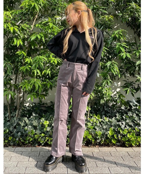 MILKFED.（ミルクフェド）の「CORDUROY PANTS（その他パンツ・レディース・ブラウン/グレー/グリーン・S/M/XS）」の7枚目の写真