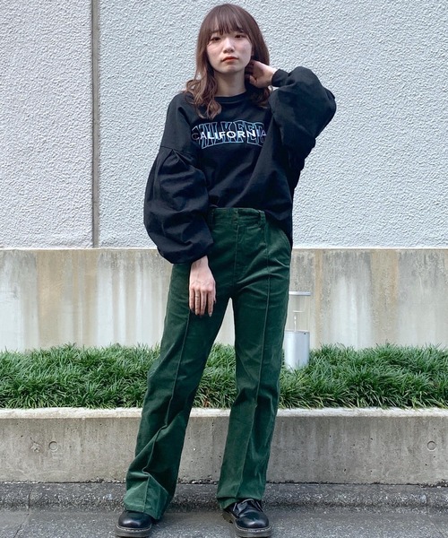 MILKFED.（ミルクフェド）の「CORDUROY PANTS（その他パンツ・レディース・ブラウン/グレー/グリーン・S/M/XS）」の21枚目の写真