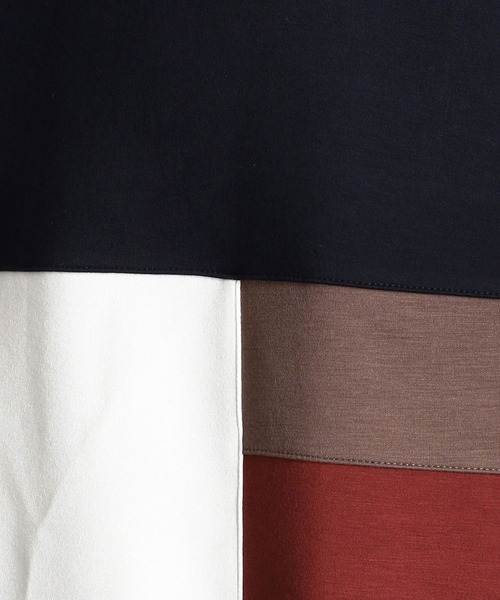 HIDEAWAYS NICOLE（ハイダウェイニコル）の「ダンボールニットプルオーバー（Tシャツ/カットソー・メンズ・ホワイト系その他/ブラック系その他/トリコロール・MEDIUM/LARGE/X-LARGE）」の4枚目の写真