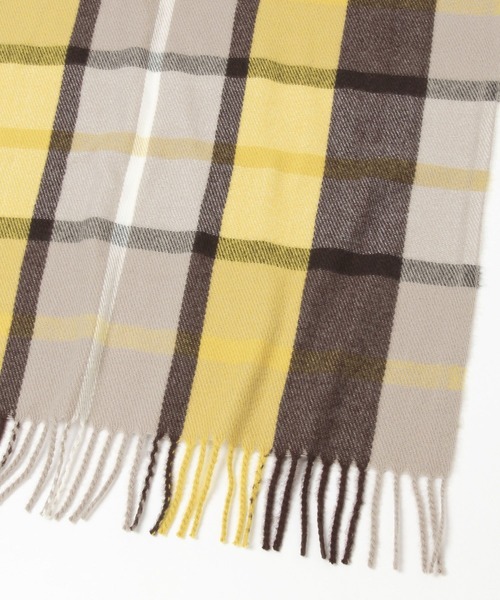 GLOBAL WORK（グローバルワーク）の「静電防止柄ストール/203133（マフラー・レディース・ライトグレー/ベージュ/イエロー/ブルー/ブルー系その他/ネイビー系・FREE/ONE SIZE）」の11枚目の写真