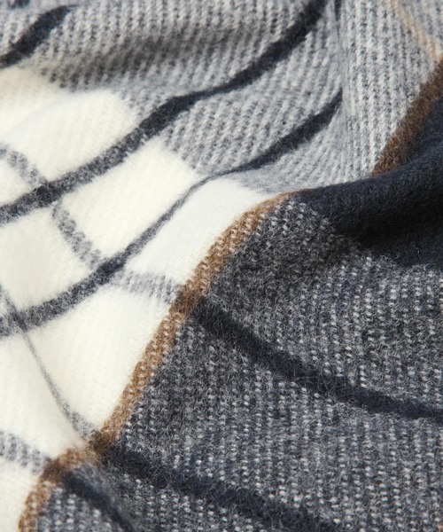 GLOBAL WORK（グローバルワーク）の「静電防止柄ストール/203133（マフラー・レディース・ライトグレー/ベージュ/イエロー/ブルー/ブルー系その他/ネイビー系・FREE/ONE SIZE）」の22枚目の写真