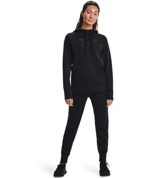 UNDER ARMOUR(アンダーアーマー)の「UAアーマーフリース ジョガー(トレーニング/レディース)(その他パンツ・レディース・ブラック/グレー・M/XL/L/S)」の2枚目の写真