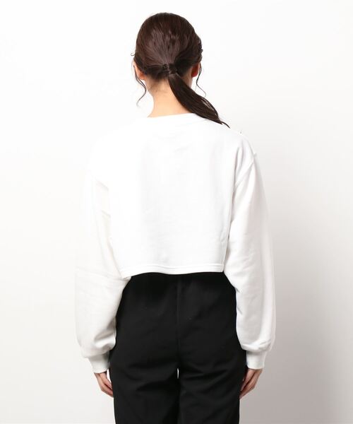 MLB（メジャーリーグベースボール）の「【MLB / メジャーリーグベースボール】MLBロゴマーク ショート丈スウェット / セットアップ対応（スウェット・レディース・ホワイト/ブラック/ネイビー/ブルー/グリーン・ONESIZE）」の21枚目の写真