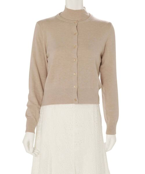 MERCURYDUO（マーキュリーデュオ）の「タートルニットアンサンブル（ニット/セーター・レディース・ベージュ/ブルー/オフホワイト・FREE）」の6枚目の写真