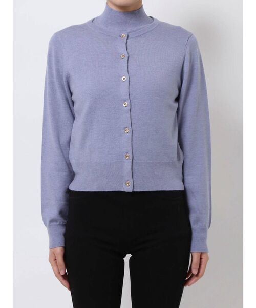 MERCURYDUO（マーキュリーデュオ）の「タートルニットアンサンブル（ニット/セーター・レディース・ベージュ/ブルー/オフホワイト・FREE）」の5枚目の写真