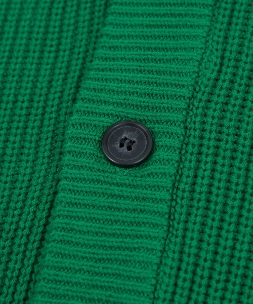 improves（インプローブス）の「ハイバルキー 片あぜ編み ニットカーディガン（カーディガン/ボレロ・メンズ・ダークブラウン/グレイッシュベージュ/ブラック/グリーン/ネイビー/チャコール・LARGE/MEDIUM/X-LARGE）」の18枚目の写真