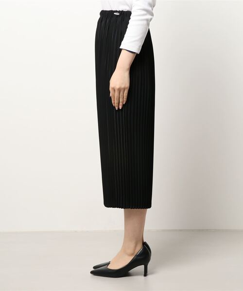 ISSEY MIYAKE アコーディオンプリーツスカート メタリックシルバー ISSEY MIYAKE アコーディオンプリーツスカート