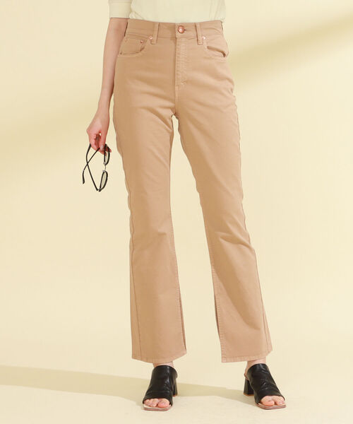 Ray BEAMS（レイビームス）の「RED CARD × Ray BEAMS / 別注 Woodstck パンツ（デニムパンツ・レディース・ブラウン系その他4/グリーン系その他2・23/25/22/24）」の3枚目の写真