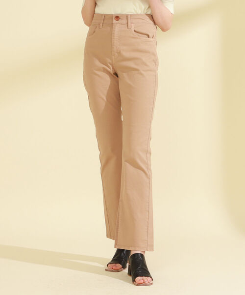 Ray BEAMS（レイビームス）の「RED CARD × Ray BEAMS / 別注 Woodstck パンツ（デニムパンツ・レディース・ブラウン系その他4/グリーン系その他2・23/25/22/24）」の4枚目の写真