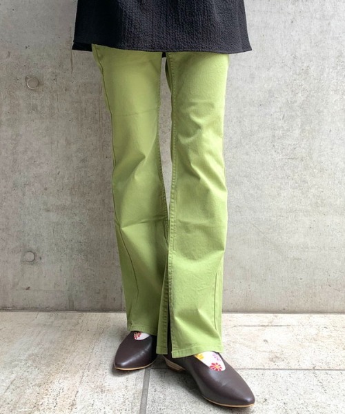 Ray BEAMS（レイビームス）の「RED CARD × Ray BEAMS / 別注 Woodstck パンツ（デニムパンツ・レディース・ブラウン系その他4/グリーン系その他2・23/25/22/24）」の18枚目の写真