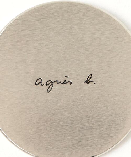 agnes b.（アニエスベー）の「WEB限定 ミラー (OAA04－01)（その他ビューティーグッズ・レディース・シルバー・FREE）」の3枚目の写真