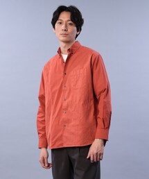 TAKEO KIKUCHI | ガーメントダイ ブロッキング シャツ(シャツ/ブラウス)