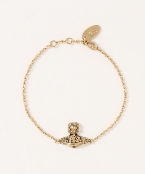 Vivienne Westwood(ヴィヴィアンウエストウッド)の「61020208/SALOMON BAS RELIEF BRACELET-IMAJ(ブレスレット・レディース・ゴールド/シルバー・FREE)」の1枚目の写真