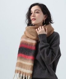 ボーダーボリュームストール