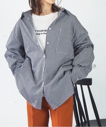 ストライプビッグシャツ