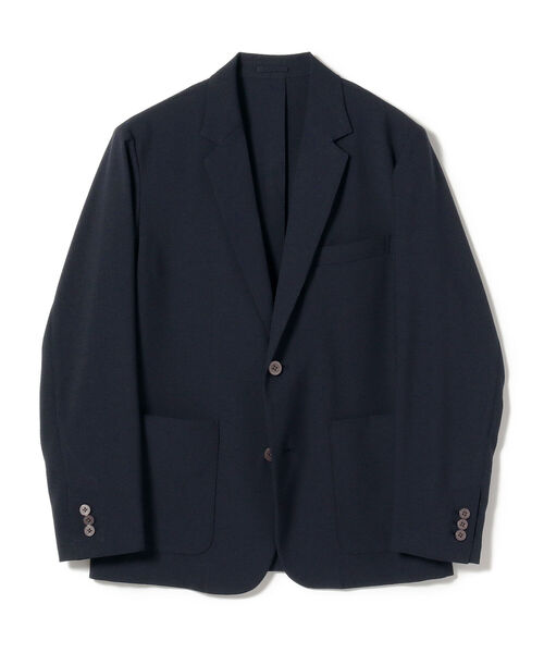 BEAMS LIGHTS(ビームスライツ)の「BEAMS LIGHTS / シアサッカー 2ボタン ジャケット(テーラードジャケット・メンズ・ネイビー/グレー・SMALL/MEDIUM/LARGE/X-LARGE)」の9枚目の写真