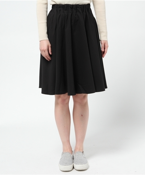 Kastane（カスタネ）の「【Kastane】Wタックスカート（スカート・レディース・ベージュ/カーキ/ブラック/ボルドー・FREE）」の8枚目の写真