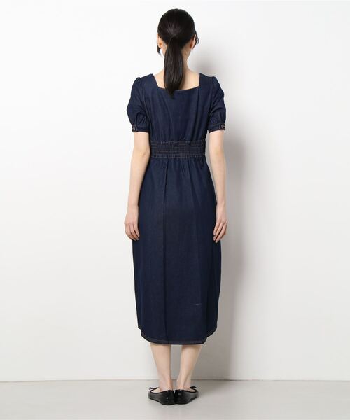 Cheek（チーク）の「【サイズ展開あり】デニムパワショルワンピース（ワンピース・レディース・ネイビー/ダークブルー・SMALL/MEDIUM）」の22枚目の写真