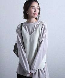 ElegChic（エレグシック）の「ニットキャミソール（キャミソール）」